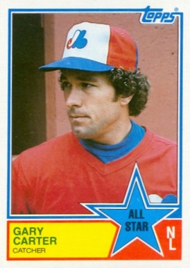 1983 Topps Gary Carter #404 Baseball Card