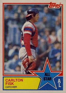 1983 Topps Carlton Fisk #393 Baseball Card