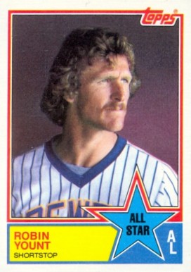 1983 Topps Robin Yount #389 Baseball Card