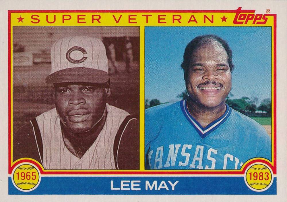 1983 Topps Lee May #378 Baseball Card