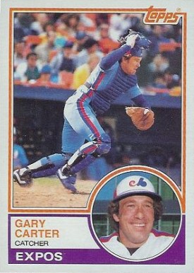 1983 Topps Gary Carter #370 Baseball Card