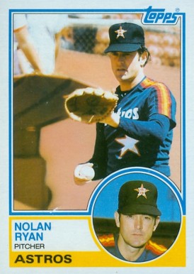 1983 Topps Nolan Ryan #360 Baseball Card
