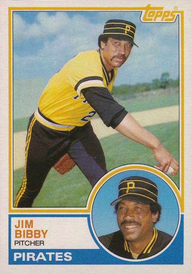 1983 Topps Jim Bibby #355 Baseball Card