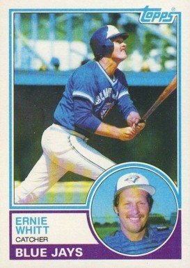 1983 Topps Ernie Whitt #302 Baseball Card
