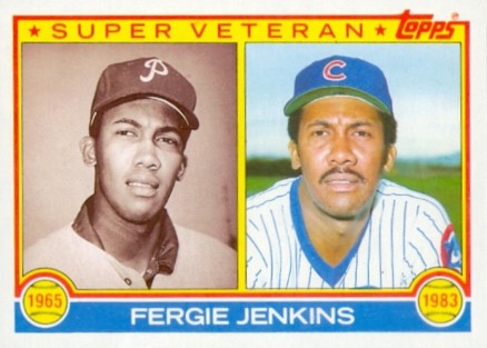 1983 Topps Fergie Jenkins #231 Baseball Card
