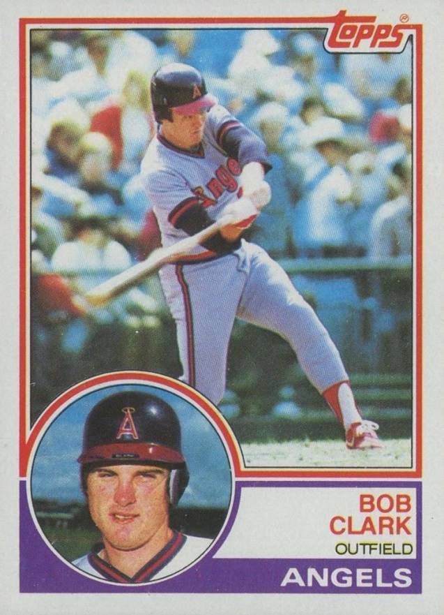 1983 Topps Bob Clark #184 Baseball Card