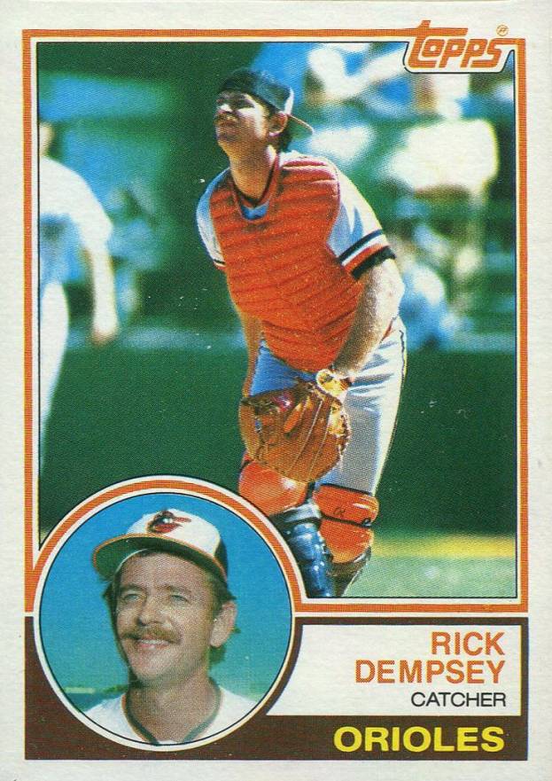 1983 Topps Rick Dempsey #138 Baseball Card