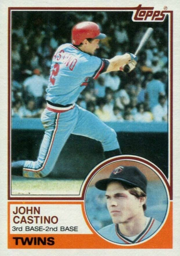 1983 Topps John Castino #93 Baseball Card