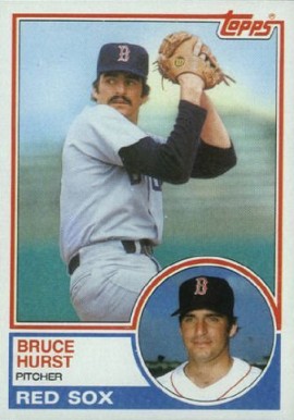 1983 Topps Bruce Hurst #82 Baseball Card