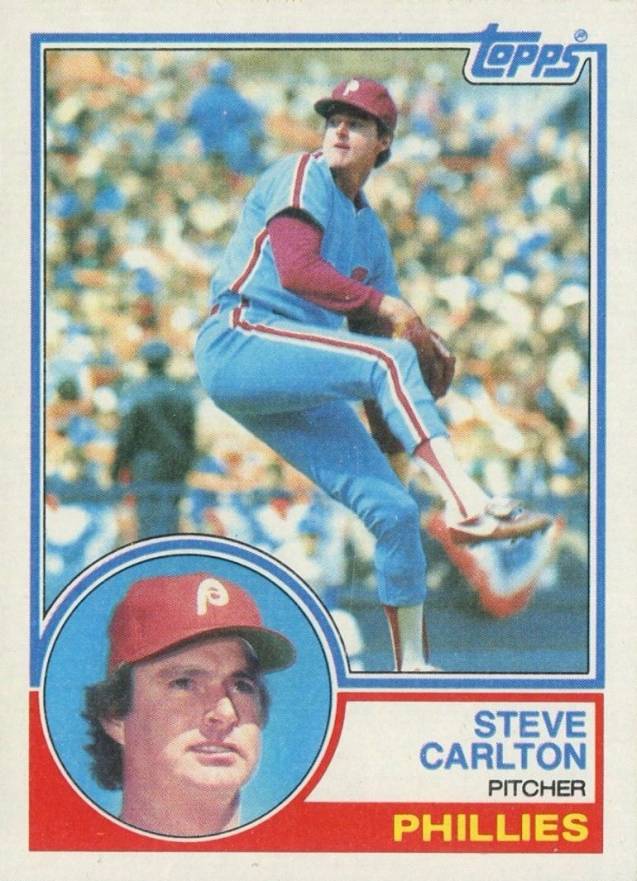 1983 Topps Steve Carlton #70 Baseball Card