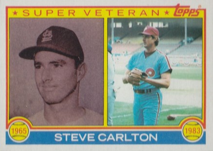 1983 Topps Steve Carlton #71 Baseball Card