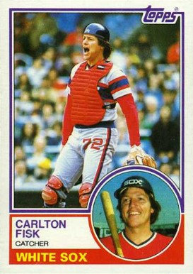 1983 Topps Carlton Fisk #20 Baseball Card