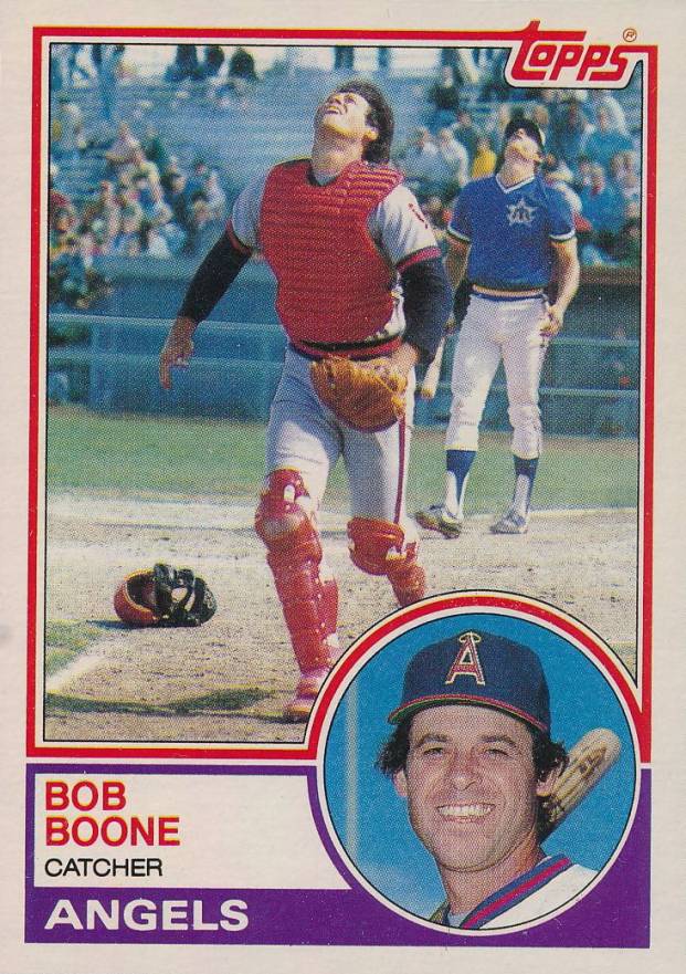 1983 Topps Bob Boone #765 Baseball Card