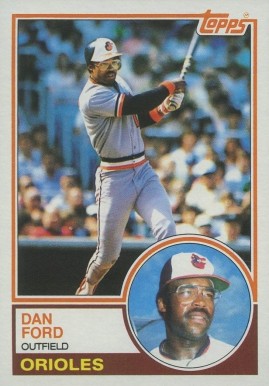 1983 Topps Dan Ford #683 Baseball Card