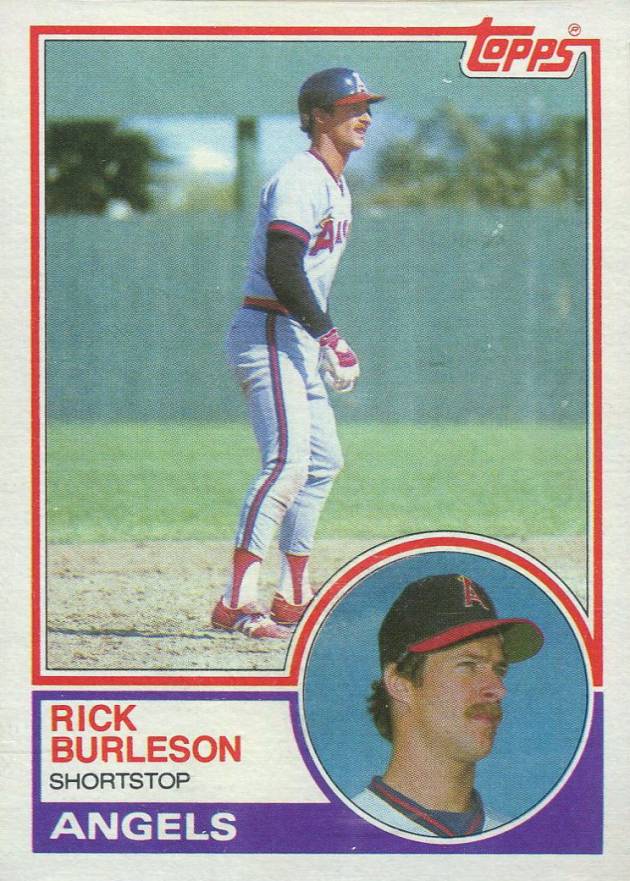 1983 Topps Rick Burleson #315 Baseball Card