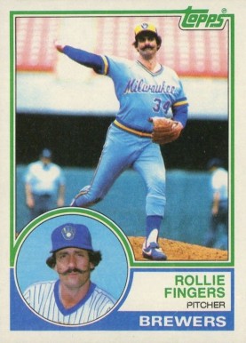 1983 Topps Rollie Fingers #35 Baseball Card