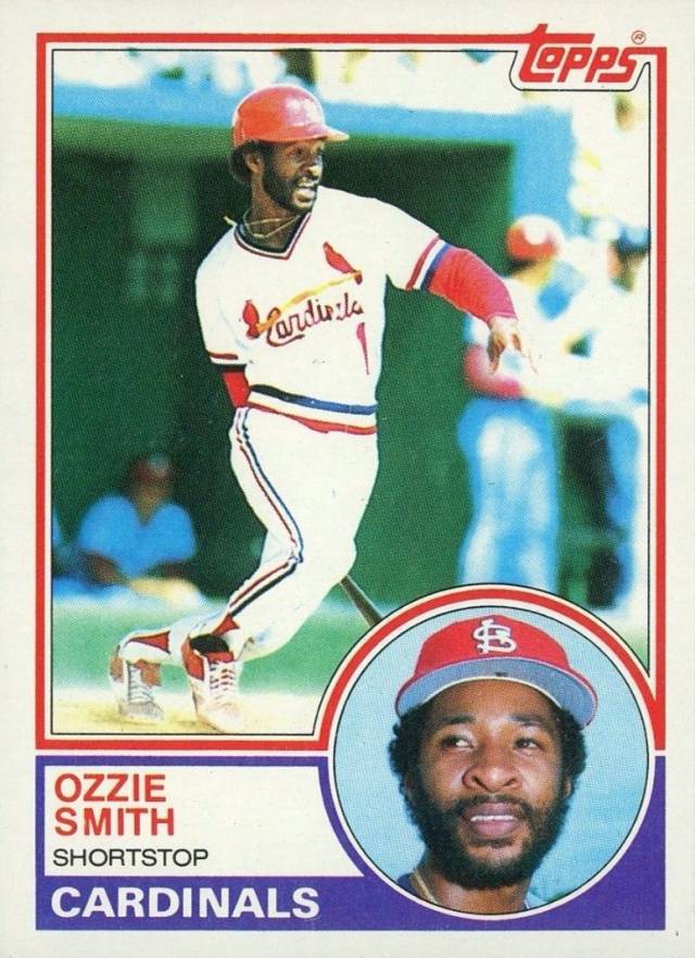 1983 Topps Ozzie Smith #540 Baseball Card
