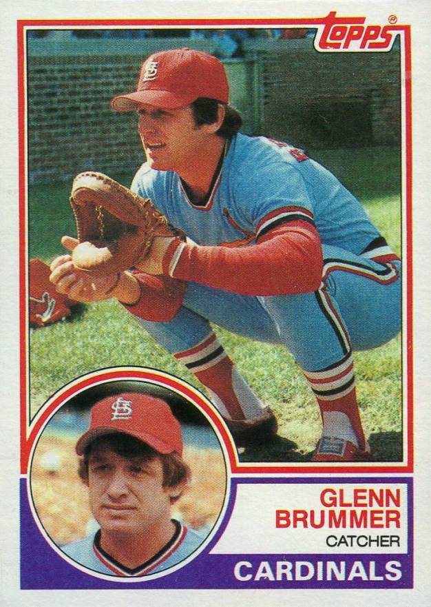 1983 Topps Glenn Brummer #311 Baseball Card
