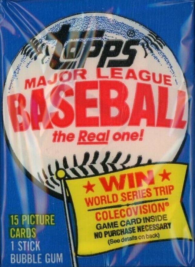 1983 Topps Wax Pack #WPT Baseball Card