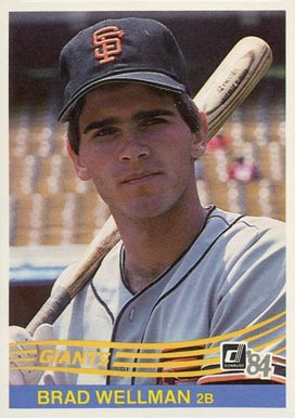 1984 Donruss Brad Wellman #265 Baseball Card