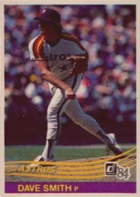 1984 Donruss Dave Smith #548 Baseball Card