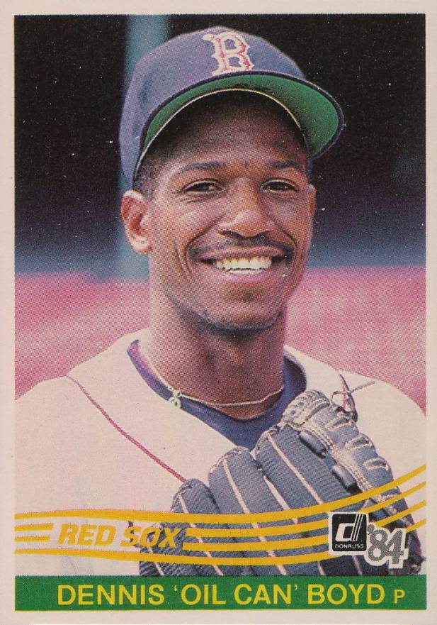 1984 Donruss Dennis Boyd #457 Baseball Card