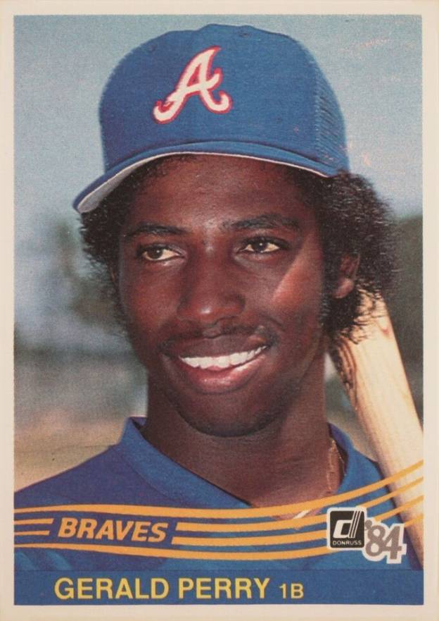 1984 Donruss Gerald Perry #263 Baseball Card