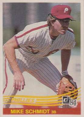 1984 Donruss Mike Schmidt #183 Baseball Card