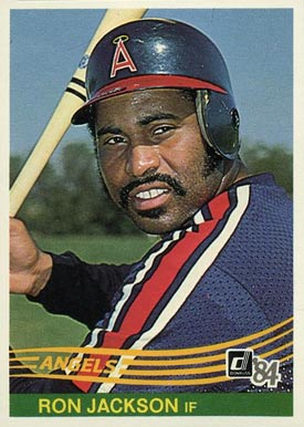 1984 Donruss Ron Jackson #133 Baseball Card