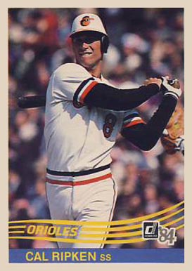 1984 Donruss Cal Ripken Jr. #106 Baseball Card