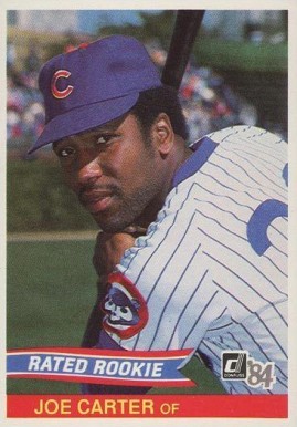1984 Donruss Joe Carter #41 Baseball Card