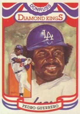 1984 Donruss Pedro Guerrero #24 Baseball Card