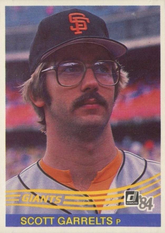 1984 Donruss Scott Garrelts #646 Baseball Card