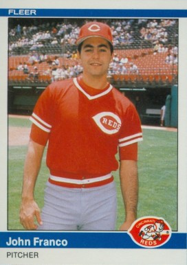 1984 Fleer Update John Franco #U-39 Baseball Card
