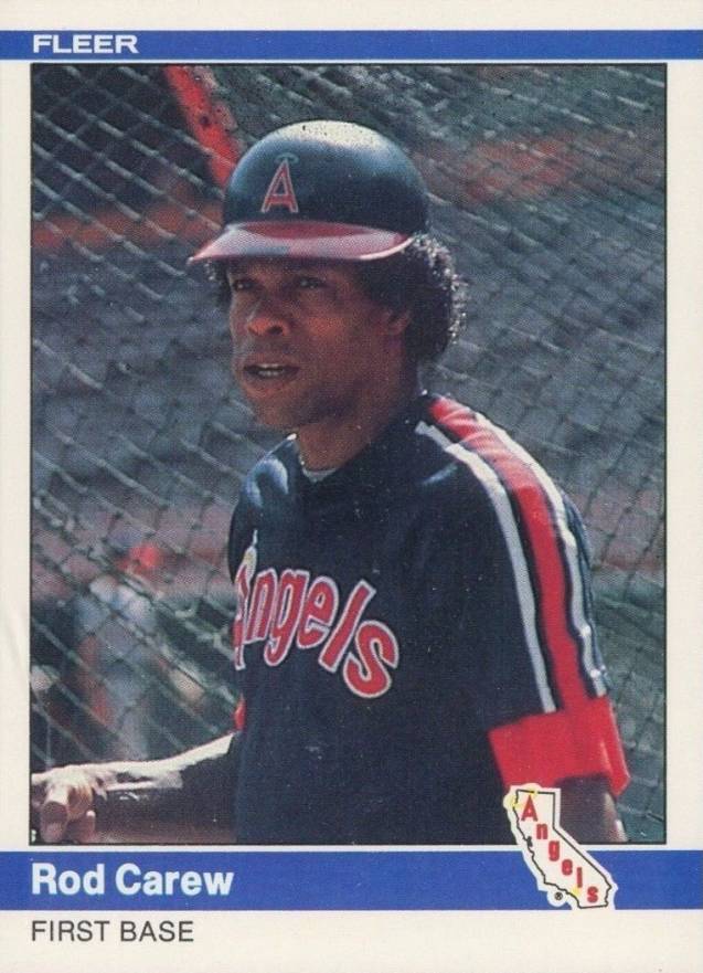 1984 Fleer Rod Carew #511 Baseball Card