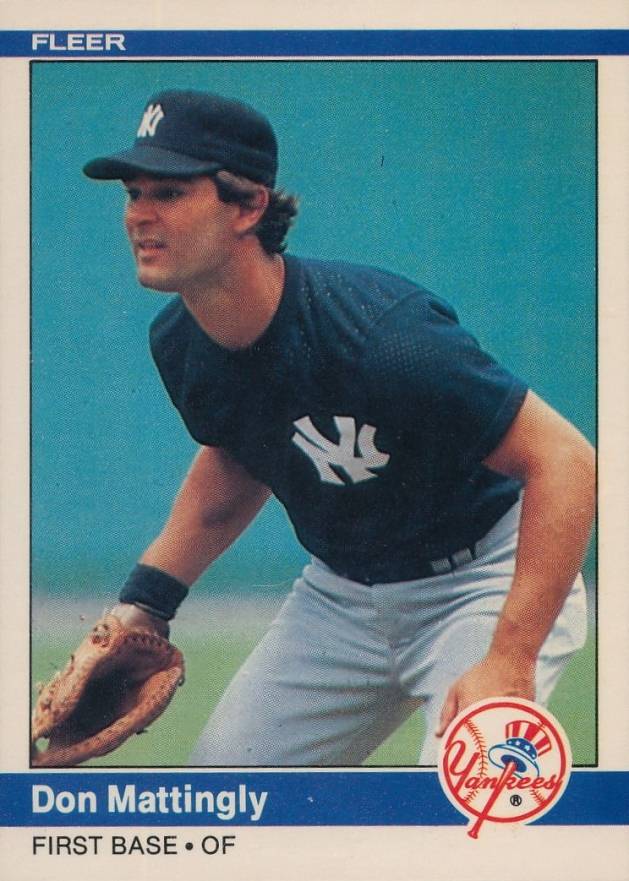 1984 Fleer Don Mattingly #131 Baseball Card