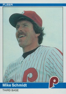 1984 Fleer Mike Schmidt #48 Baseball Card