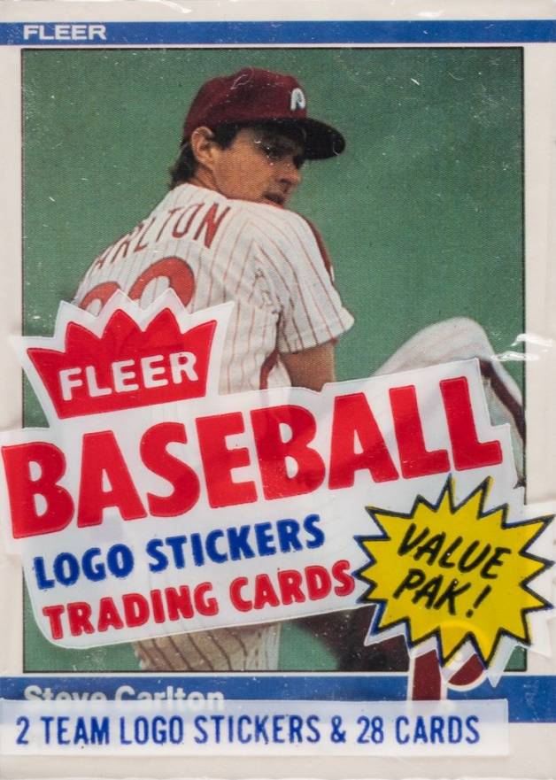 1984 Fleer Cello Pack #CP Baseball Card