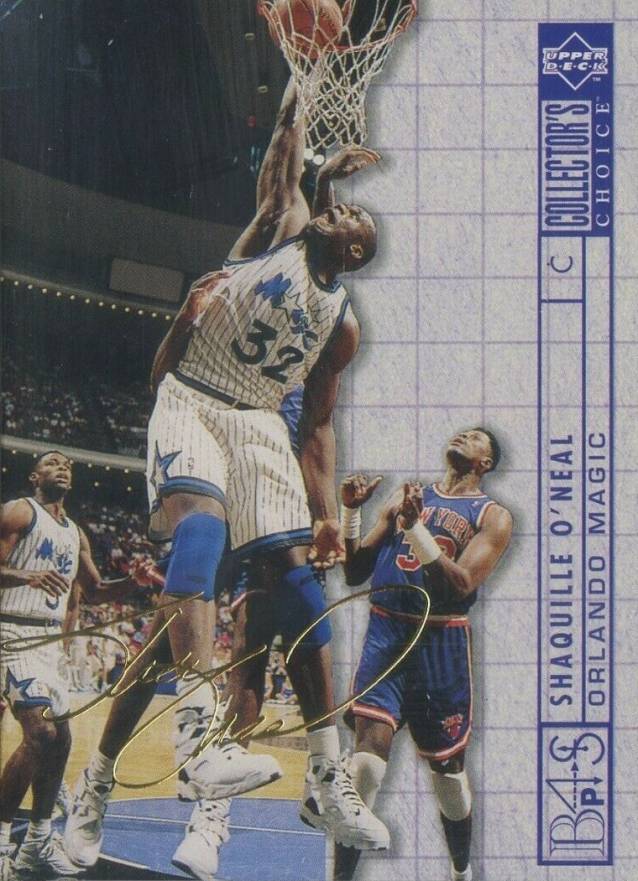 1994 Collector's Choice International Shaquille O'Neal #390 Basketball Card