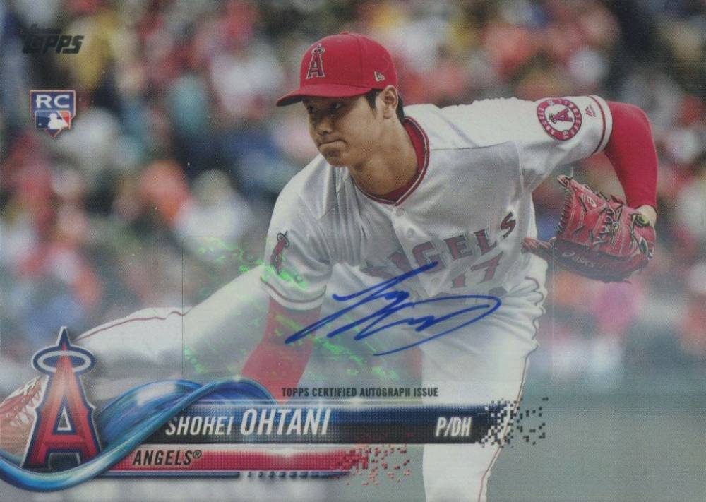 2018 Topps Update Shohei Ohtani #US1 Baseball Card