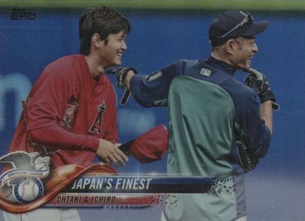 2018 Topps Update Ichiro Suzuki/Shohei Ohtani #US153 Baseball Card