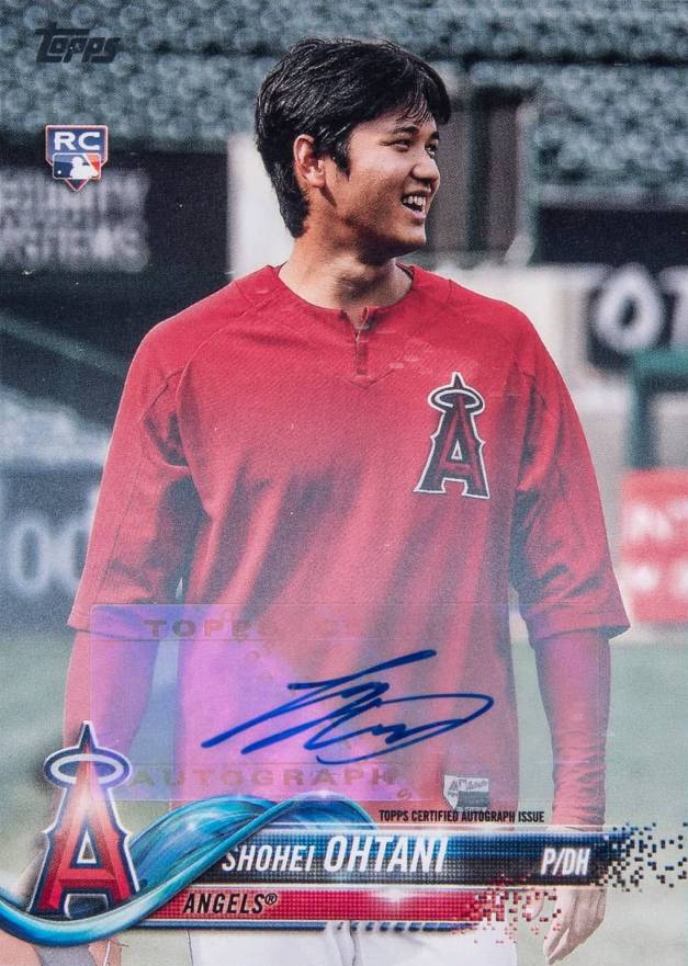 2018 Topps Update Shohei Ohtani #US1 Baseball Card