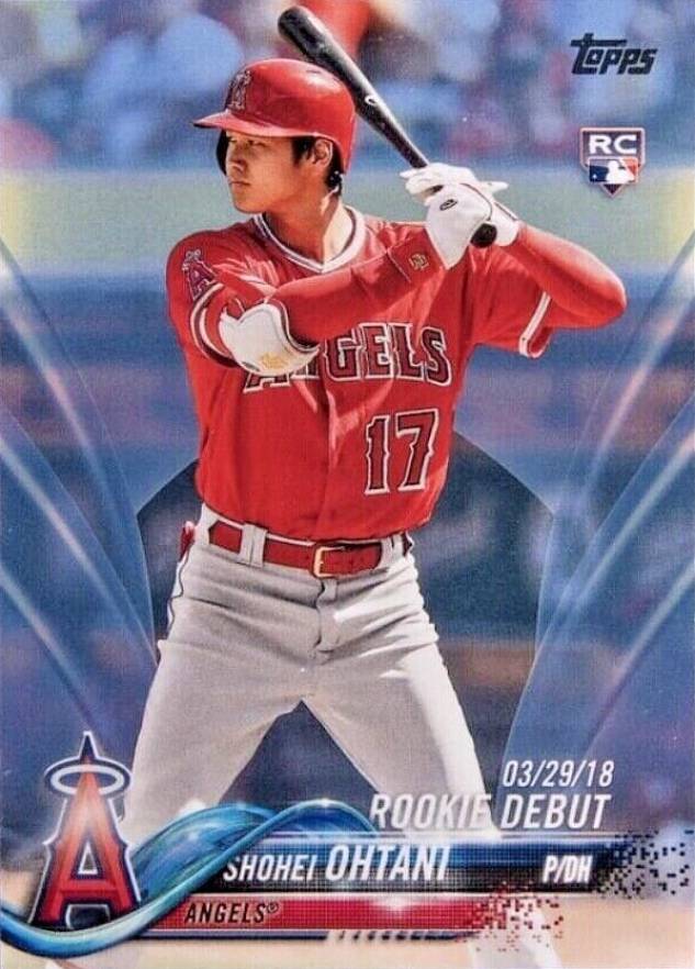 2018 Topps Update Shohei Ohtani #US285 Baseball Card