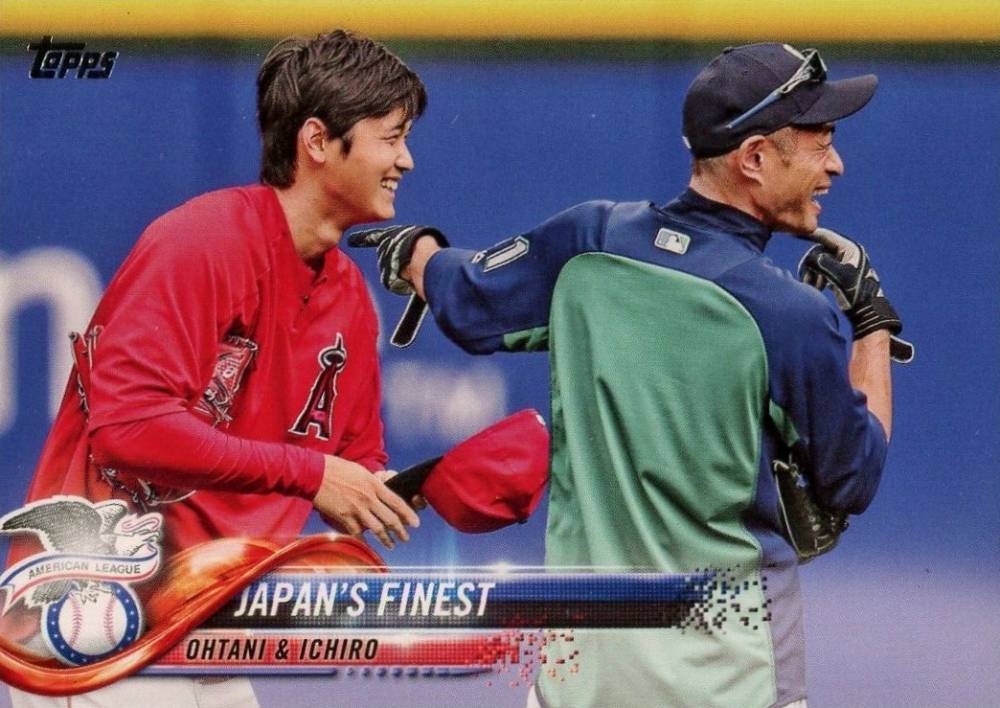 2018 Topps Update Ichiro/Shohei Ohtani #US153 Baseball Card