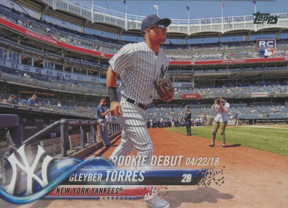 2018 Topps Update Gleyber Torres #US191 Baseball Card