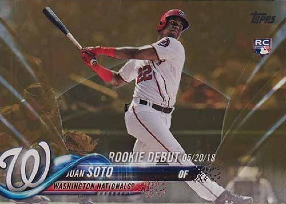 2018 Topps Update Juan Soto #US104 Baseball Card