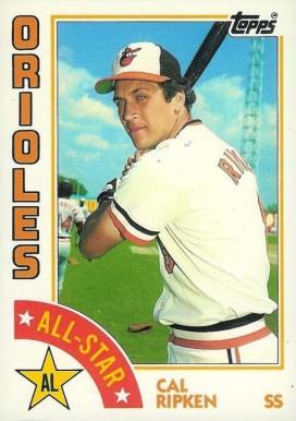 1984 Topps Tiffany Cal Ripken (All-Star) #400 Baseball Card