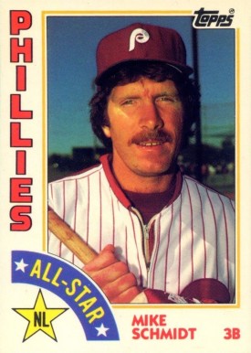 1984 Topps Tiffany Mike Schmidt (All-Star) #388 Baseball Card