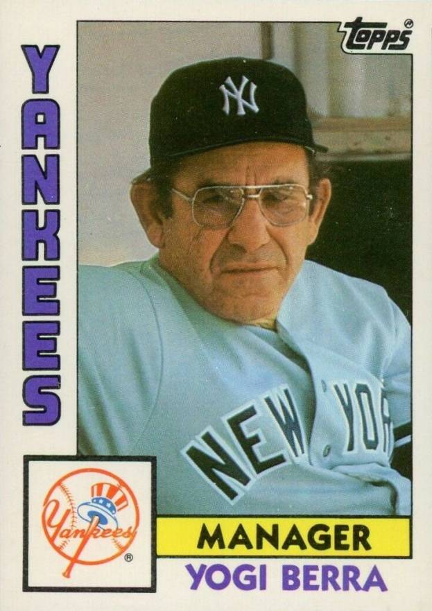 1984 Topps Traded Tiffany Yogi Berra #13T Baseball Card