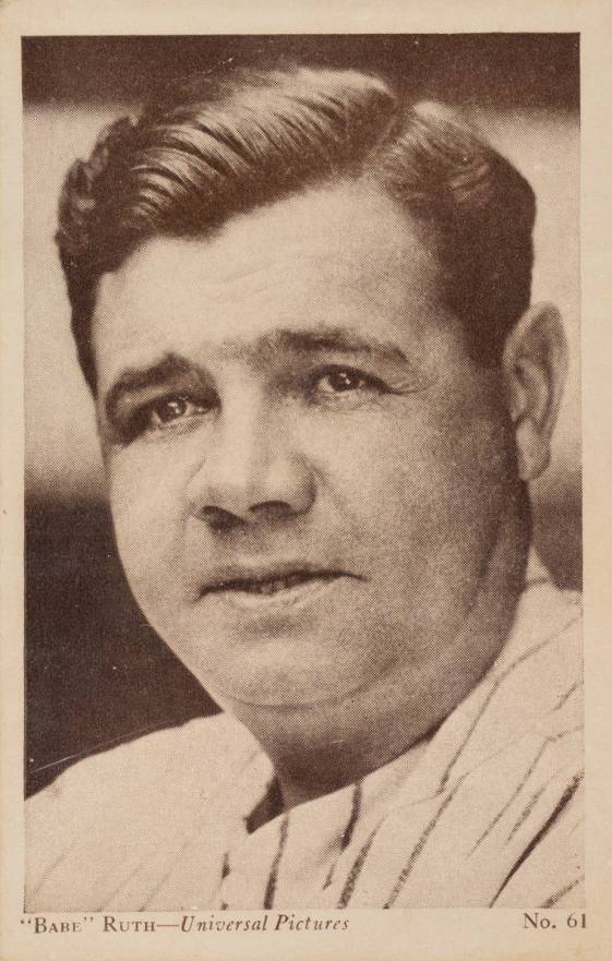 1932 Drake's Cake Babe Ruth #61 Baseball Card